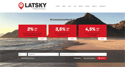 Desktop Screenshot of latsky.co.za